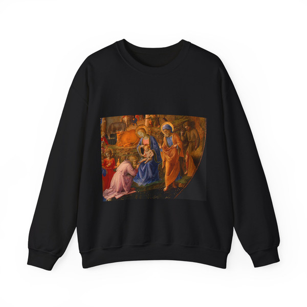LIPPI, Fra Filippo - The Adoration of the Magi 11 (Artwork) Crewneck Sweatshirt