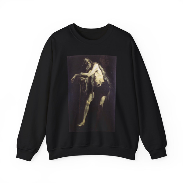 CARACCIOLO, Giovanni Battista - St Onophrius (Artwork) Crewneck Sweatshirt