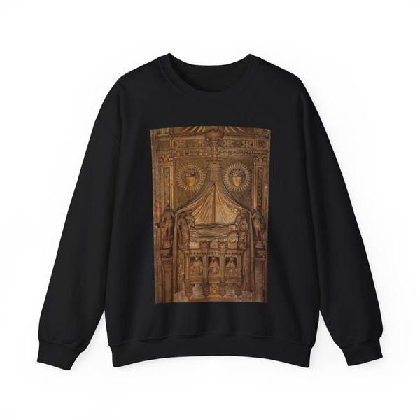 BREGNO, Antonio - Monument of Francesco Foscari (Artwork) Crewneck Sweatshirt
