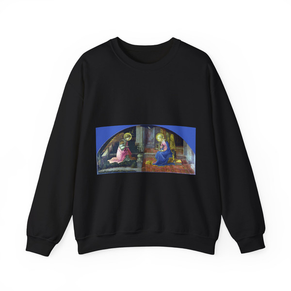 LIPPI, Fra Filippo - The Annunciation (Artwork) Crewneck Sweatshirt