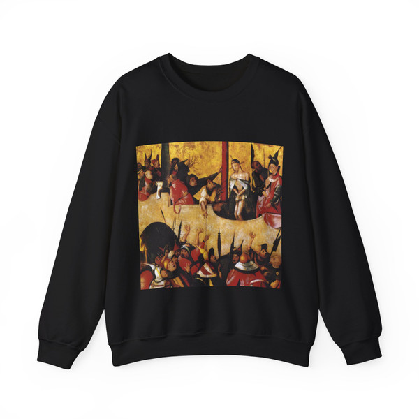 BOSCH, Hieronymus - Ecce Homo (Artwork) Crewneck Sweatshirt