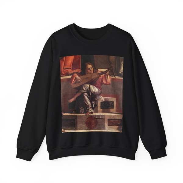 CARPACCIO, Vittore - Presentation of Jesus in the Temple (detail) (Artwork) Crewneck Sweatshirt