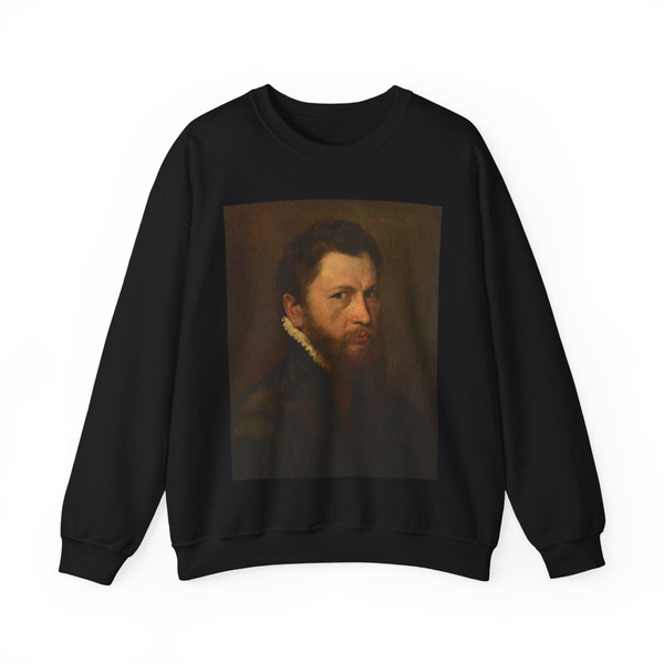 MOR VAN DASHORST, Anthonis - Portrait of a Man (Artwork) Crewneck Sweatshirt