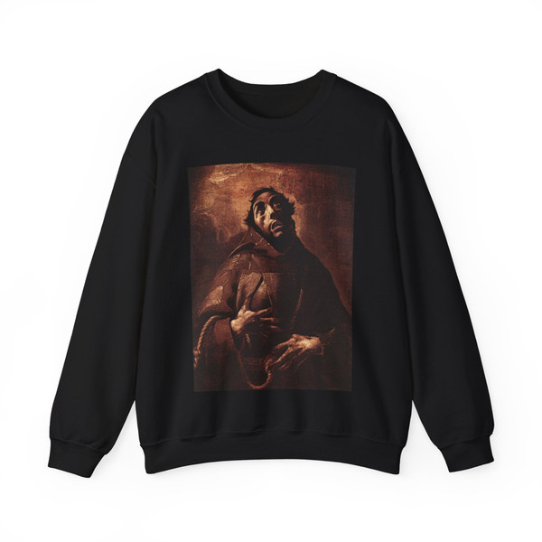 MORAZZONE - St Francis (Artwork) Crewneck Sweatshirt