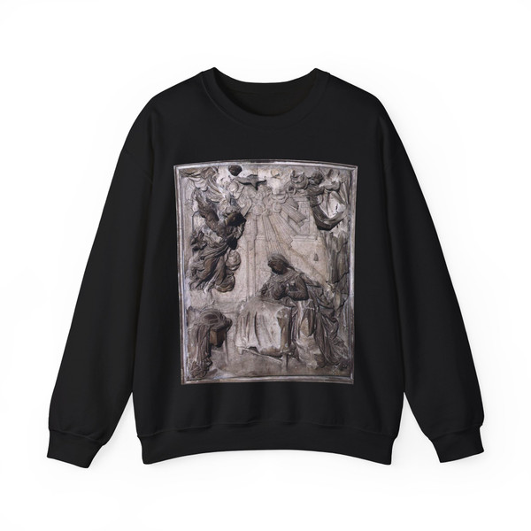 BONAZZA, Giovanni - Annunciation (Artwork) Crewneck Sweatshirt