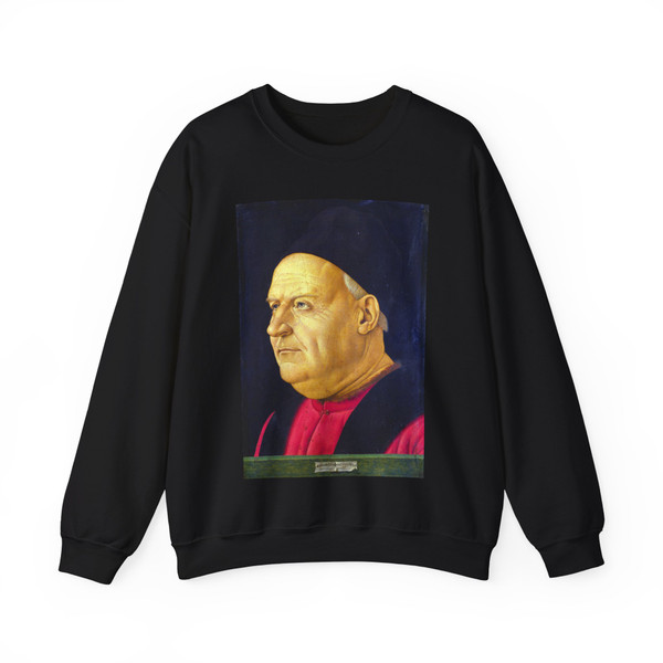 BONSIGNORI, Francesco - Portrait of an Elderly Man (Artwork) Crewneck Sweatshirt