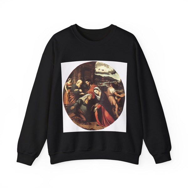 MASIP, Vicente - The Visitation (Artwork) Crewneck Sweatshirt