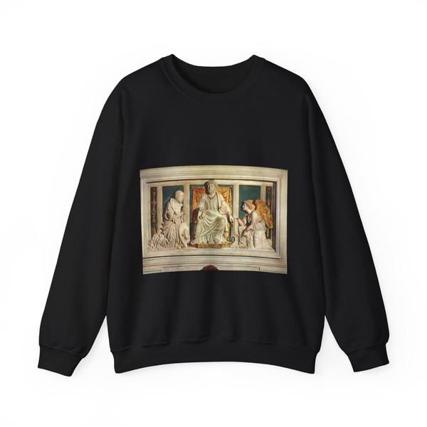 BREGNO, Andrea - Monument of Cardinal Nicola de Cusa (Artwork) Crewneck Sweatshirt