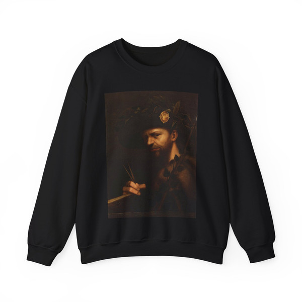 LOMAZZO, Giovan Paolo - Self-Portrait (Artwork) Crewneck Sweatshirt