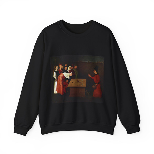 BOSCH, Hieronymus - The Magician 1 (Artwork) Crewneck Sweatshirt