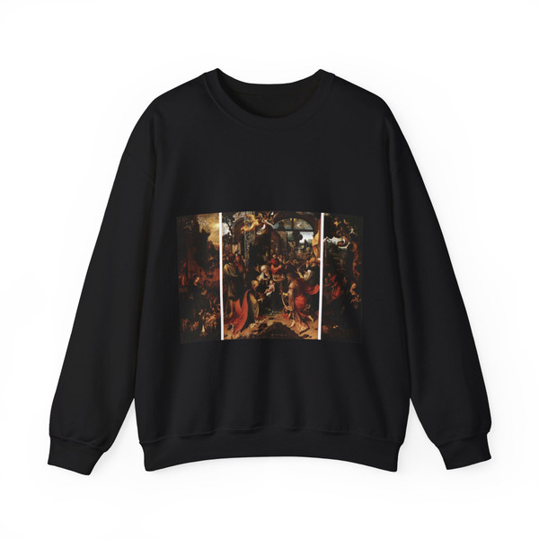 BEER, Jan de - Triptych1 (Artwork) Crewneck Sweatshirt