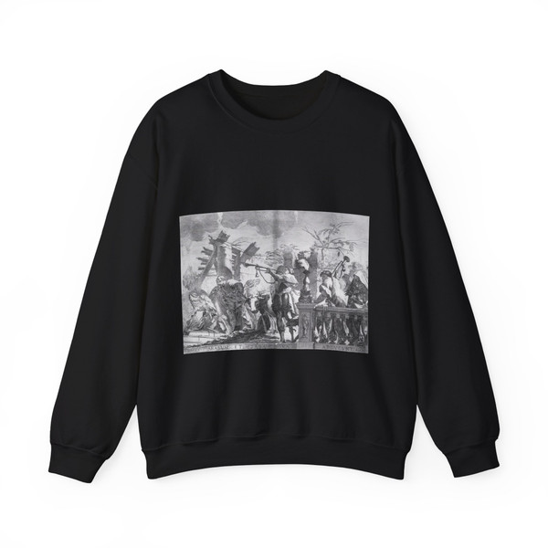 DORIGNY, Michel - Ceiling decoration (Artwork) Crewneck Sweatshirt
