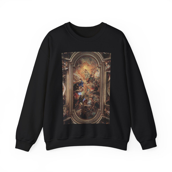 BACICCIO - Apotheosis of the Franciscan Order (Artwork) Crewneck Sweatshirt