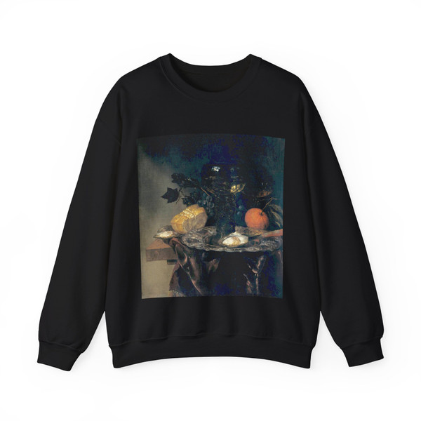 BEYEREN, Abraham van - Still life 1 (Artwork) Crewneck Sweatshirt