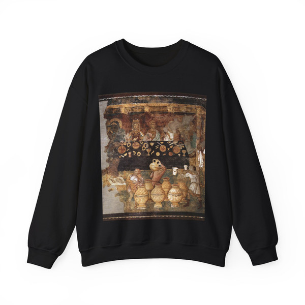 TORRITI, Jacopo - The Marriage at Cana (Artwork) Crewneck Sweatshirt
