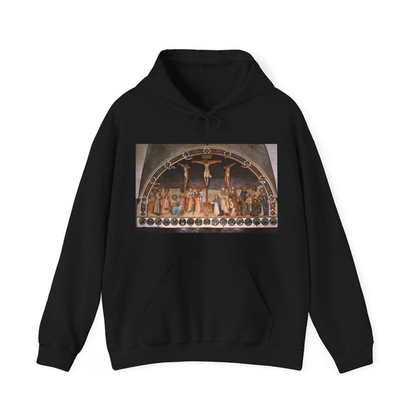 ANGELICO, Fra - corridors - Crucifixion and Saints (Artwork) Hoodie
