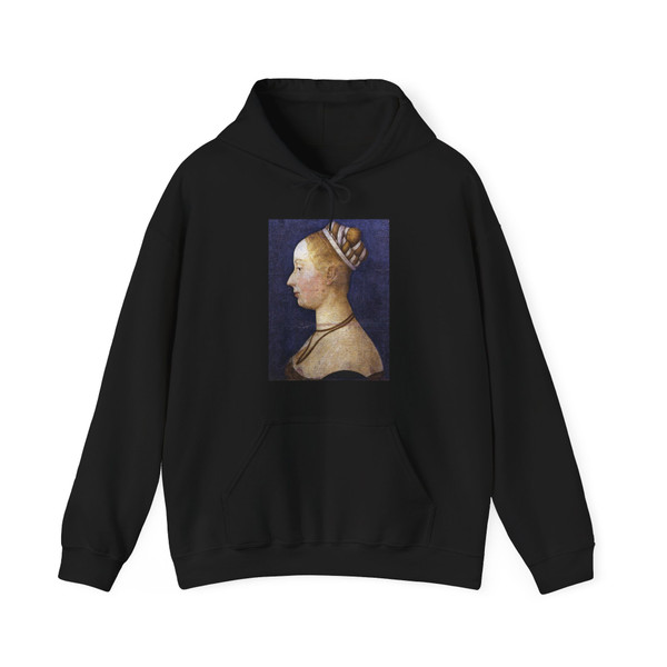 ANGELO da Siena - Small Female Portrait (Artwork) Hoodie