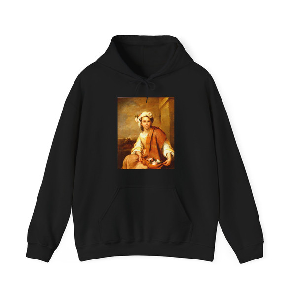 MURILLO, Bartolome Esteban - The Flower Girl (Artwork) Hoodie