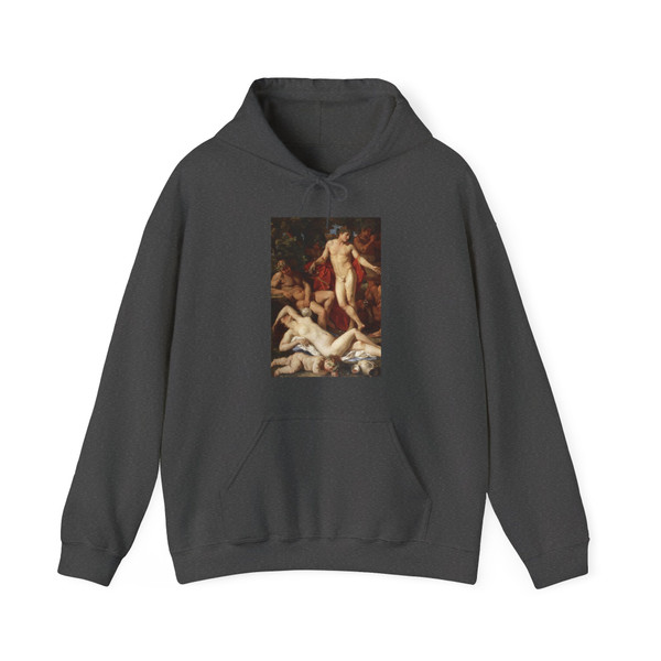 POUSSIN, Nicolas - Midas and Bacchus (detail) (Artwork) Hoodie
