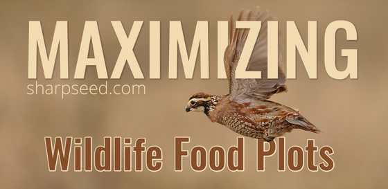 Maximizing Wildlife Food Plots