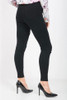 Women's Black Ripped Knee Jeggings