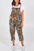 Animal Print Dungaree