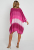 Women's Fuchsia Cotton Boxy Tunic
