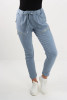 Denim Zipped Pocket Magic Trousers