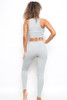 Sleeveless Seamless Gym Legging Co Ord