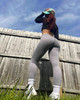 Grey Scrunch Bum Leggings