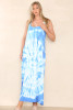 Blue Tie Dye Maxi dress