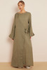 Wrap Kimono Maxi Dress