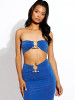 Lurex Crop Top and Maxi Skirt Co-ord