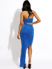 Lurex Crop Top and Maxi Skirt Co-ord