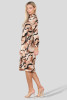 Tiger Print Midi Dress