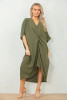 Khaki Knot Dress