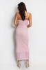 Pink Lace Maxi Dress