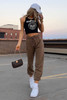 Brown Sweatpants