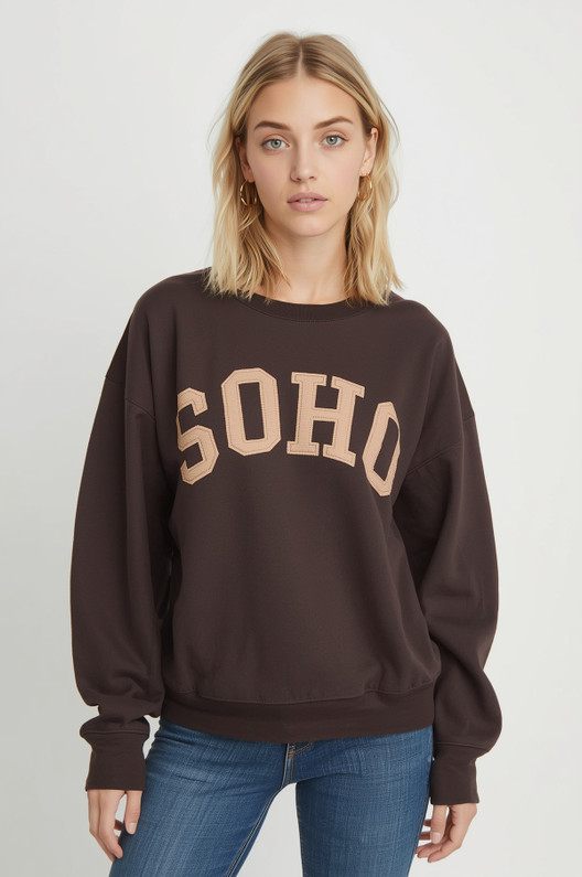 Chocolate Soho Sweatshirt