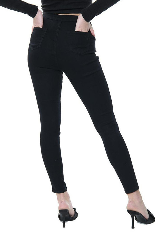 Womens Black Denim Jeans