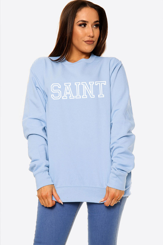 Oversized Sweatshirt Blue
