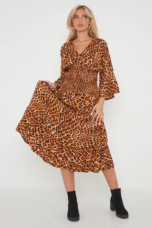 Leopard Print Dress