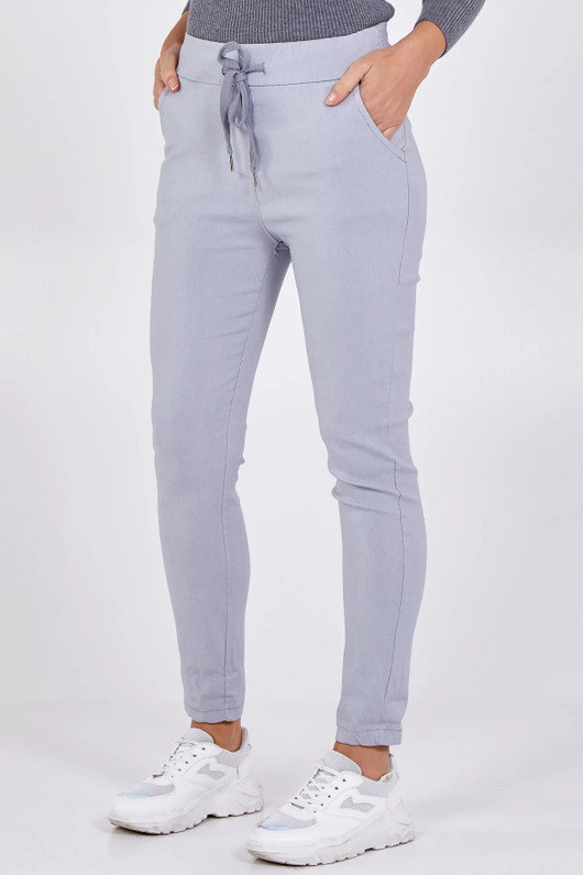 Women's Plain Smart Stretch Trouser