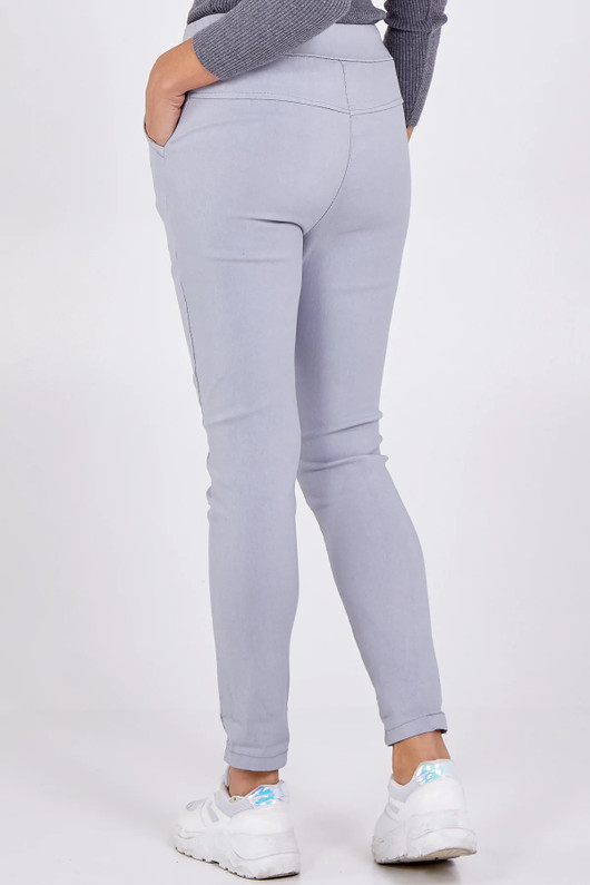 Women's Plain Smart Stretch Trouser