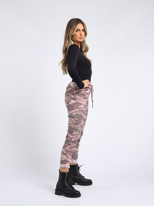 Pink Camouflage Magic Trousers