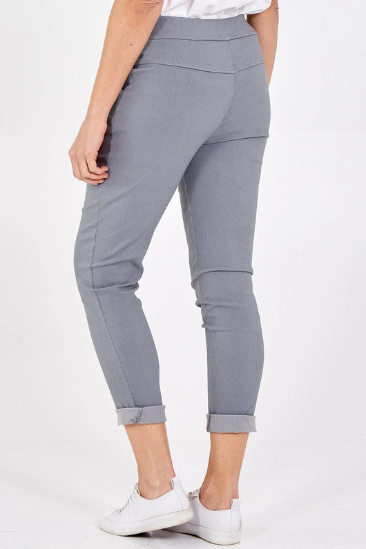 Magic Plain Super Stretch Crushed Trousers