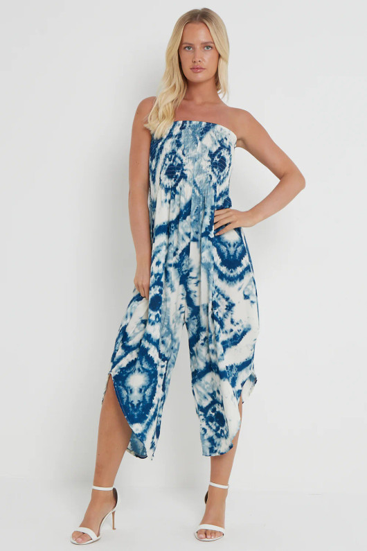 Bandeau Dye Jumpsuit