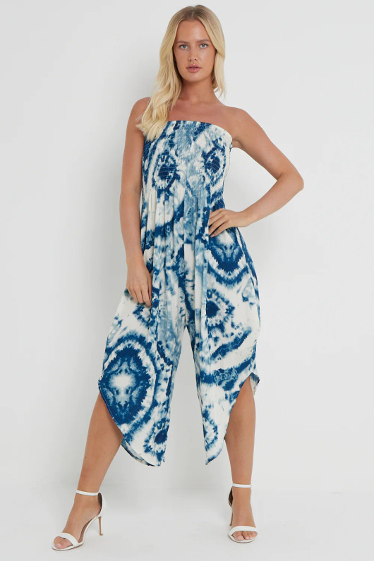 Bandeau Dye Jumpsuit