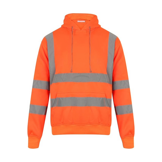 Orange High Visibility Hoodie Orange High Visibility Hoodie