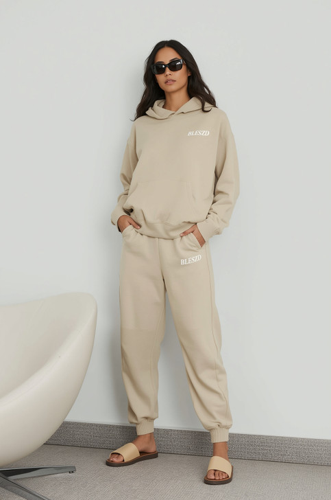 Moon Sweatpants Hoodie Set